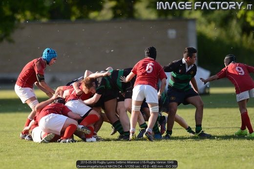 2015-05-09 Rugby Lyons Settimo Milanese U16-Rugby Varese 1649